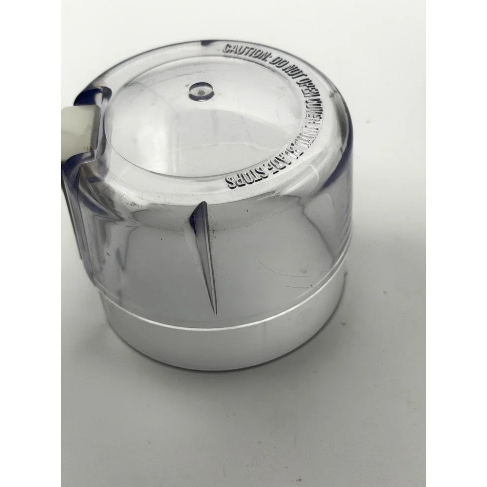 Mr. Coffee Model IDS 55 Electric Coffee or Spice Grinder White Works